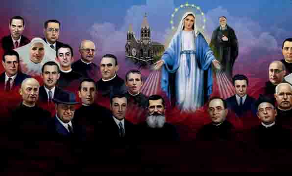 Prossima beatificazione di 60 martiri della Famiglia Vincenziana
