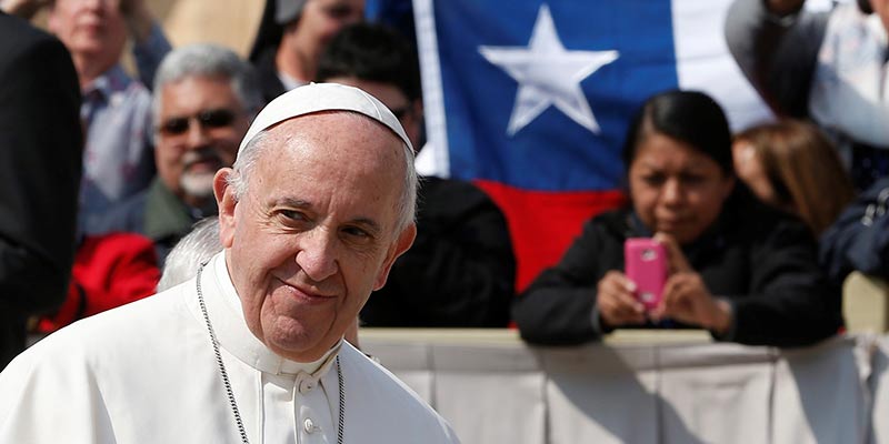 Le pape qualifie le Pérou et le Chili de "terre de saints".
