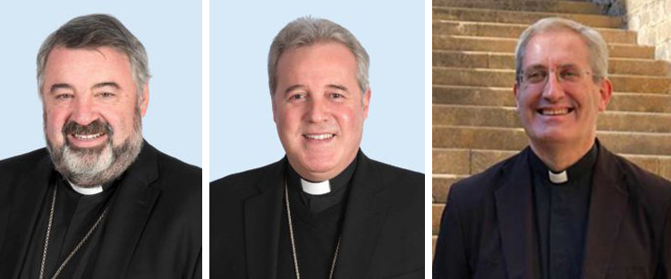 New bishops for Burgos, Zaragoza and Barcelona