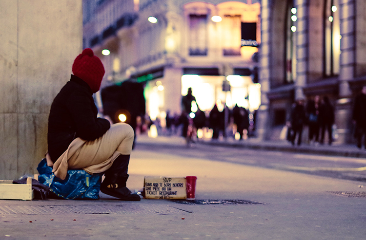 "On the street you don't know what to do, or where to go."