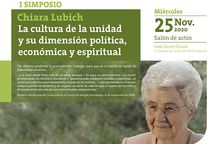 La cultura dell'unità di Chiara Lubich all'UCV