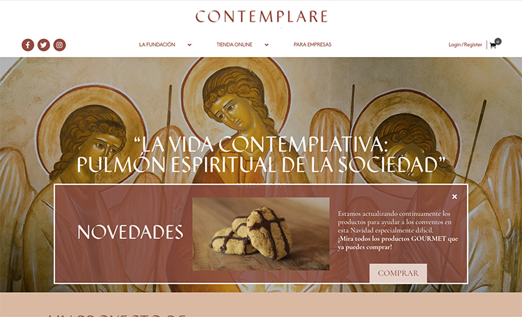 Il tornio è sul web: i dolci del convento sono ora venduti online