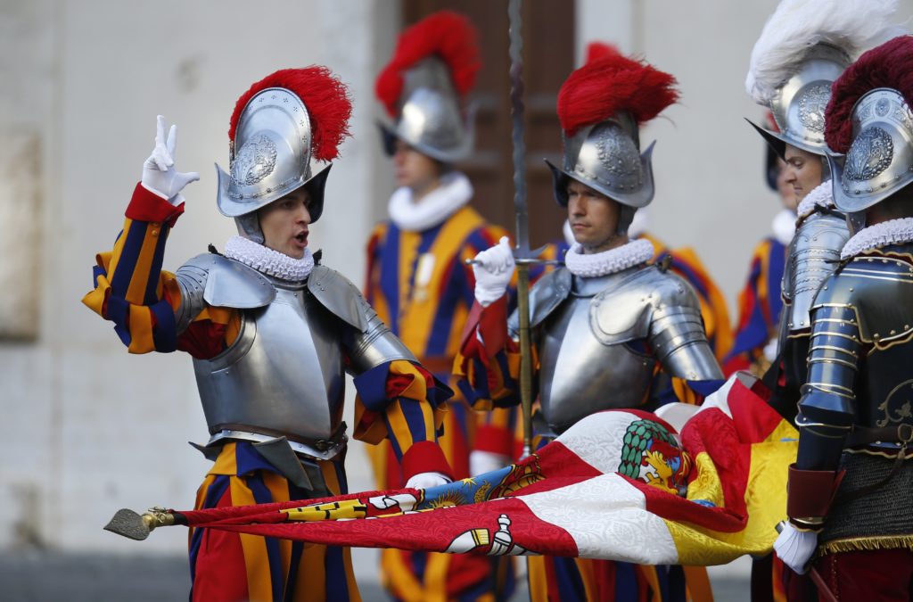 More than thirty new recruits for the Swiss Guard