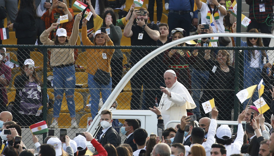 Iraqi refugee youth grateful for Pope's visit