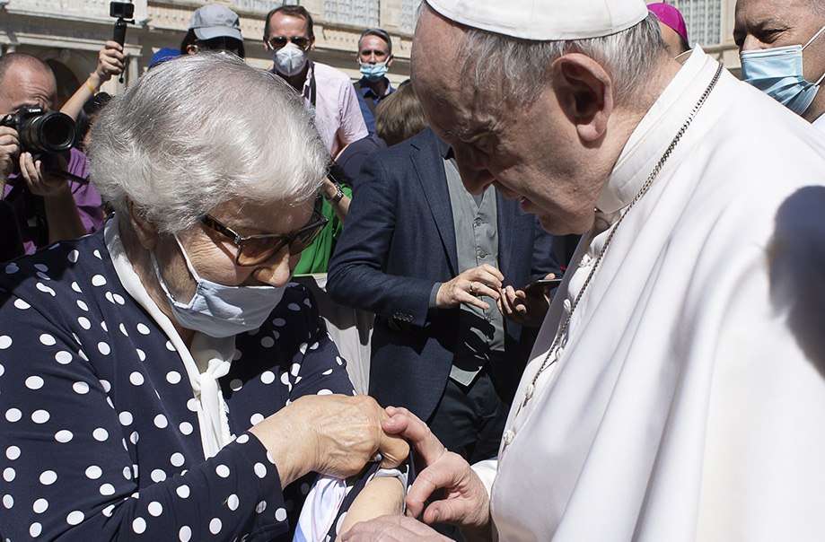 El número de prisionera de Auschwitz que conmovió al Papa