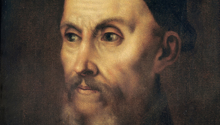 Giovanni Calvino . Tiziano