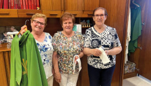 Marifé, Inés and Pilar
