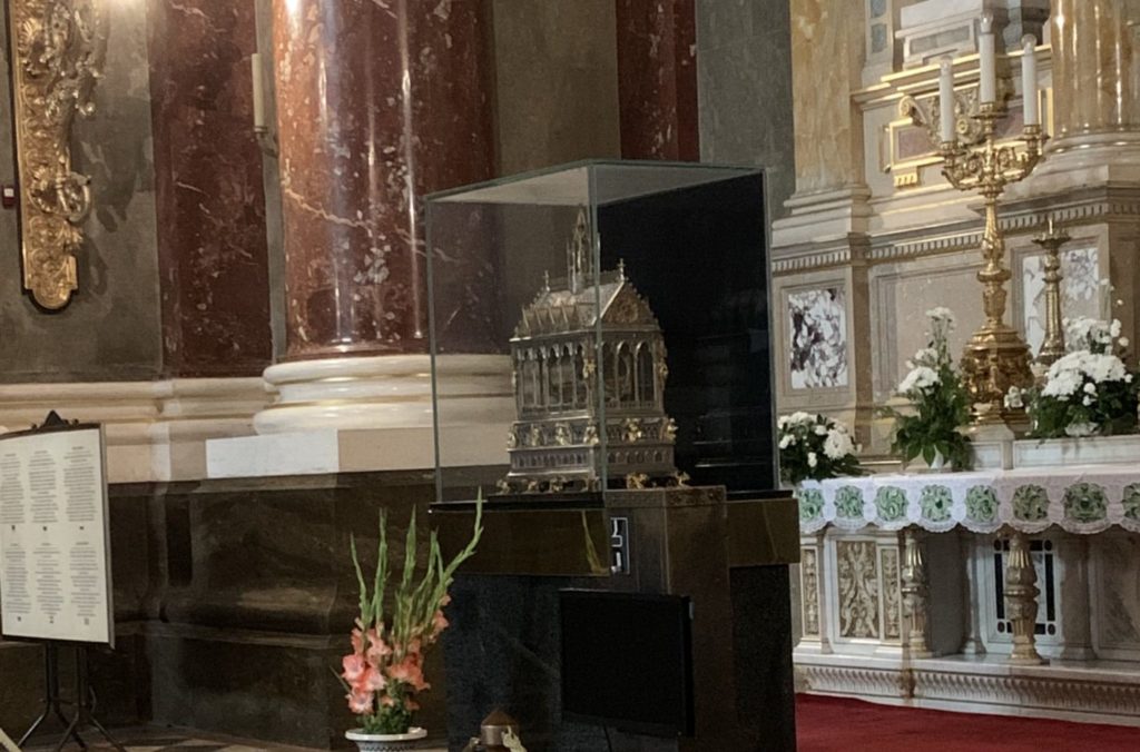 Santa Diestra" de Santo Estêvão (Santa Mão Direita de Santo Estêvão)