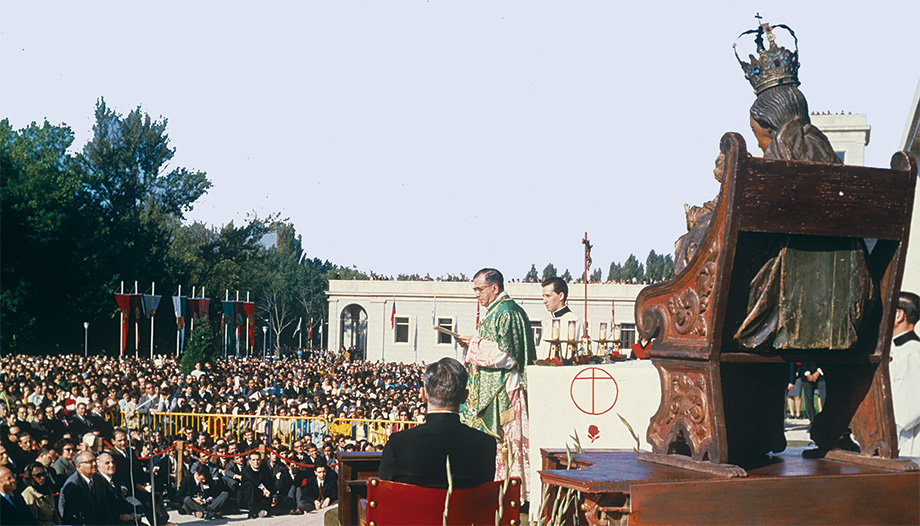 La homilía del campus. Contexto y algunos rasgos