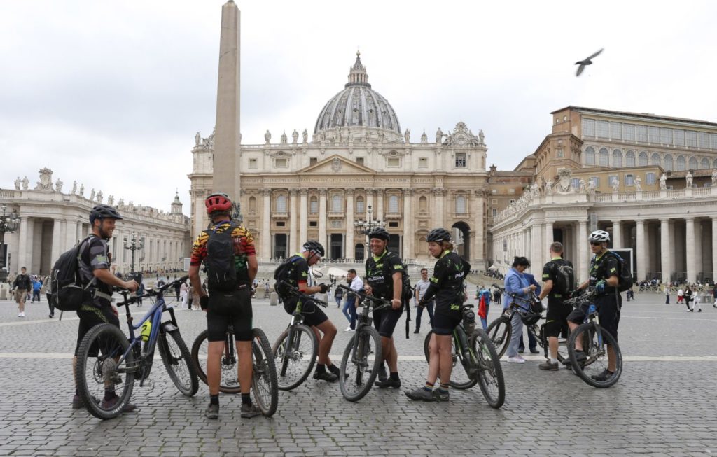 A Via Francigena, também de bicicleta