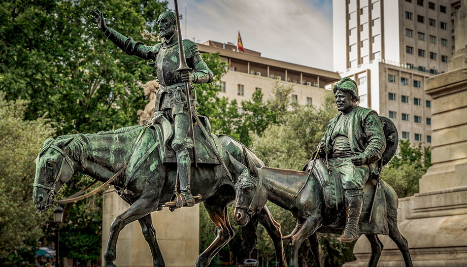 Zurück zu Don Quijote