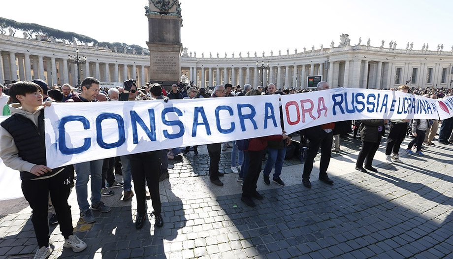 Papst weiht Russland und die Ukraine dem Unbefleckten Herzen Mariens