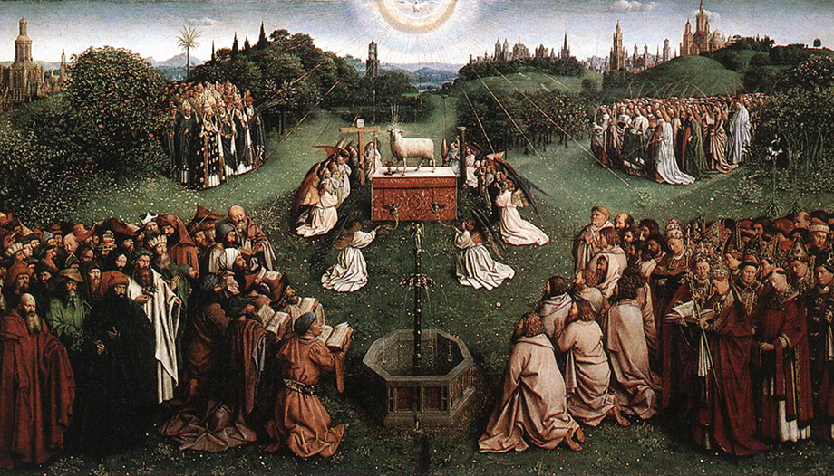 "Gestures full of divine wisdom". Holy Thursday