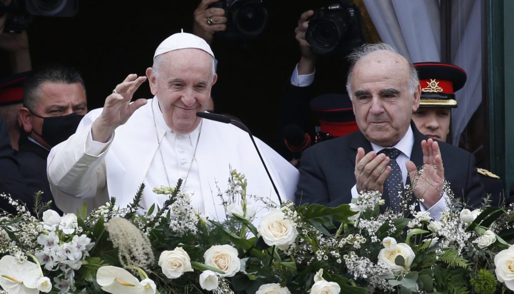 Dreaming peace, immigration "is not a virus", and protecting life, Francis' main themes