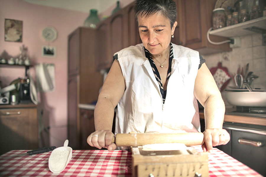 Hausfrauen, die Dienstleistungsrevolution