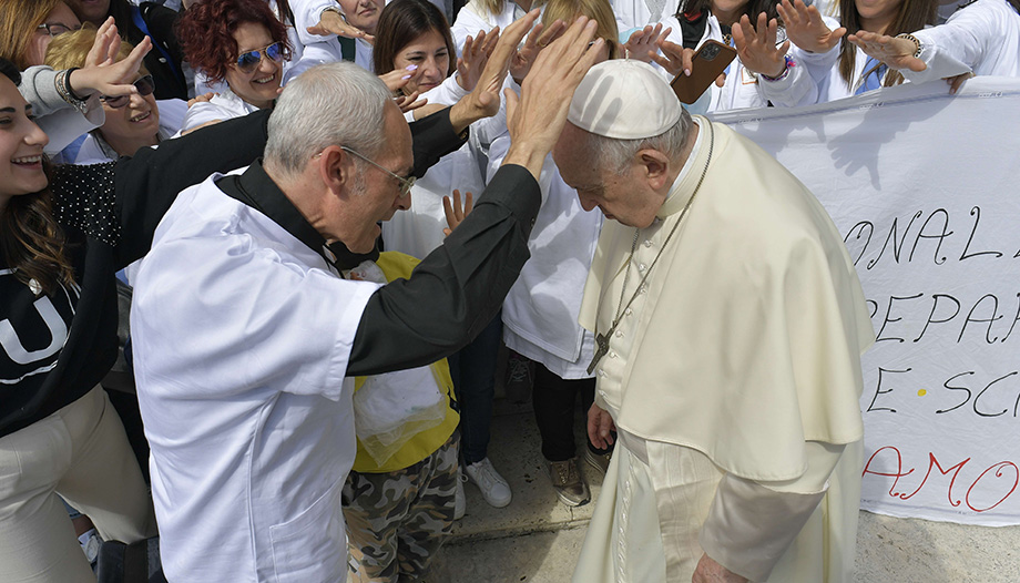 papież franciszek audiencja