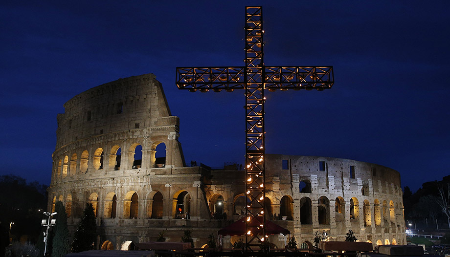 via crucis coliseo