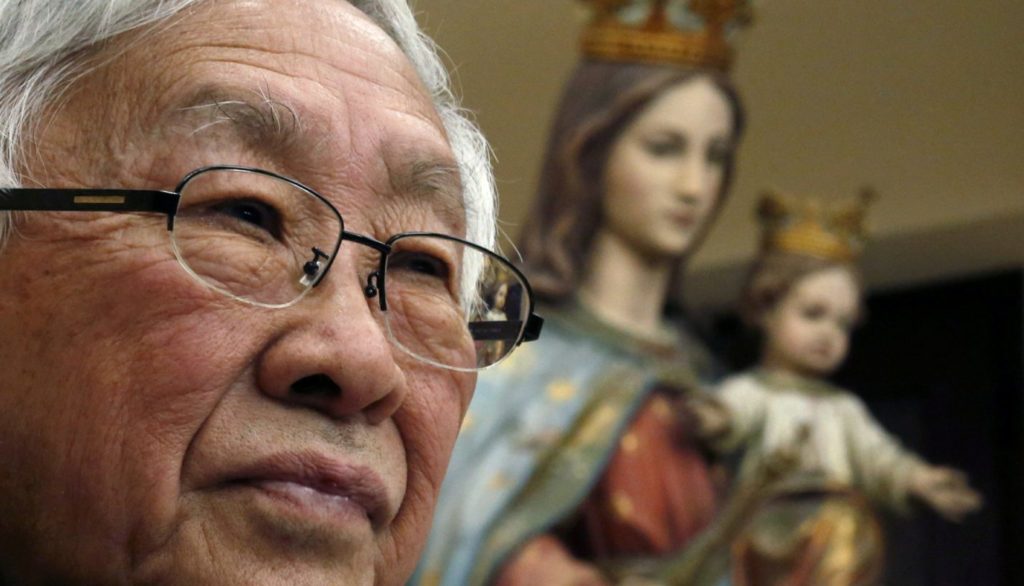 zen cardinal detained china hongkong