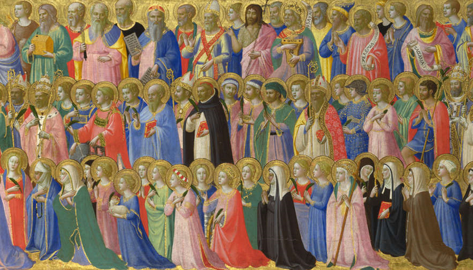 Santidad es dejar que Dios actúe. Solemnidad de todos los santos