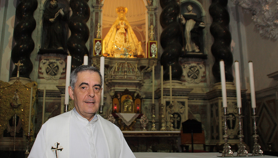 Fray Pascual Saturio: Los gaditanos “no dejan a la Virgen nunca”