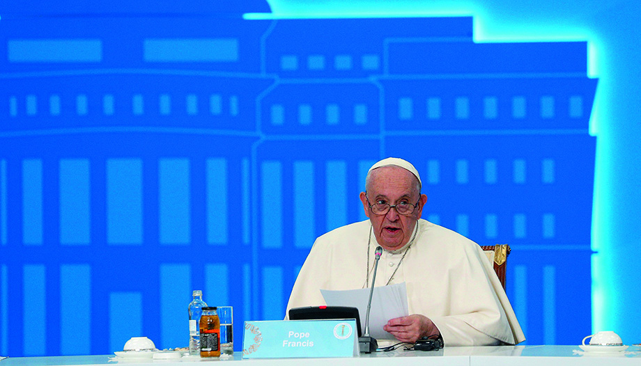 Los mensajes del Papa en Kazajistán