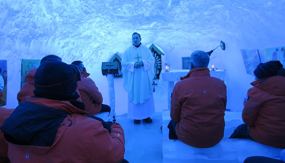 La pastorale dans les coins les plus froids du monde. Les tabernacles de l'Antarctique