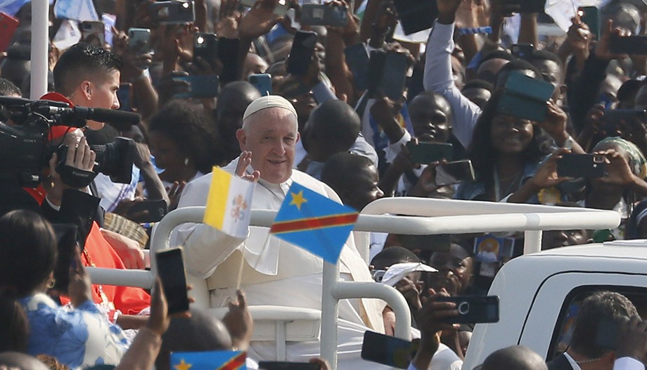 pope congo trip