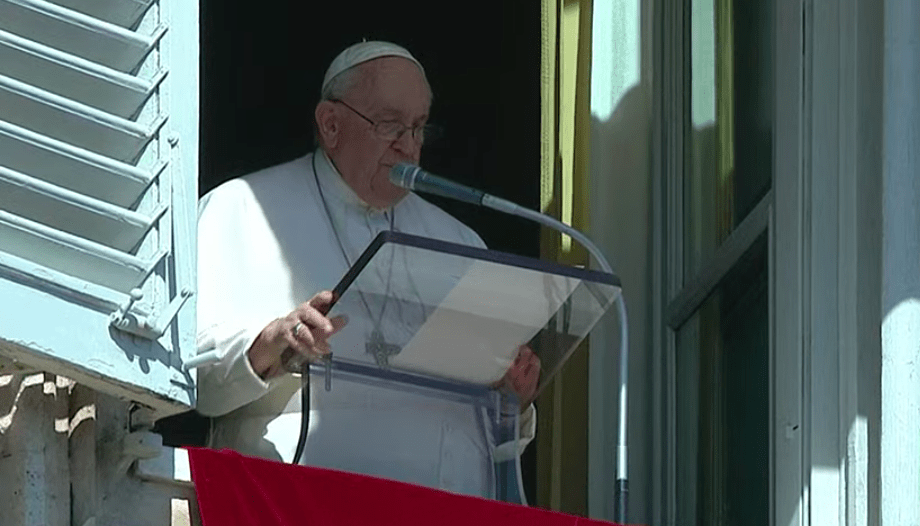 Papst Franziskus: "Jesus löscht unseren Durst mit Liebe".