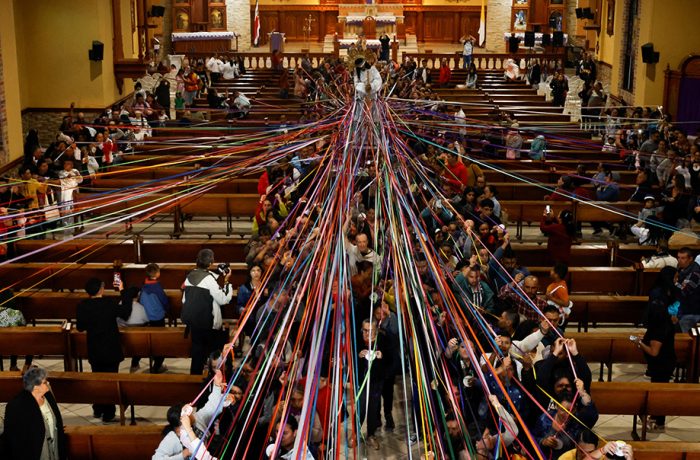ribbon procession