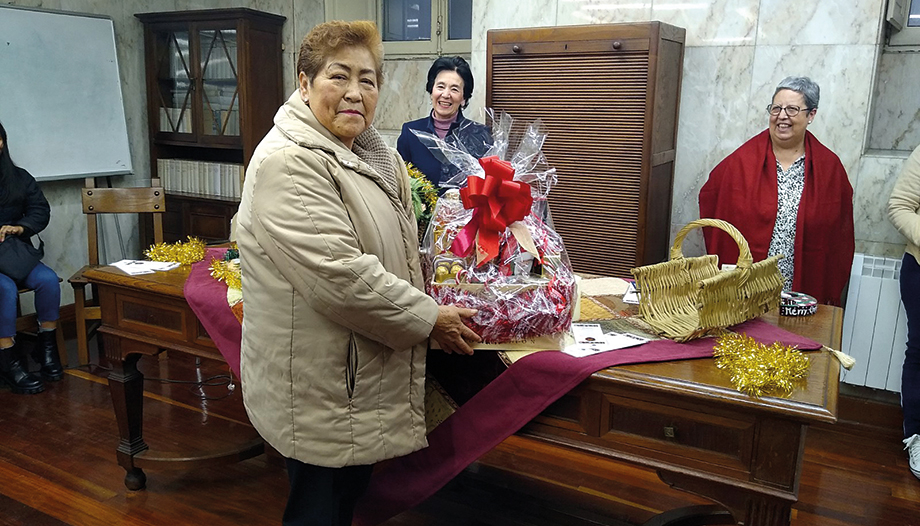 Milagros Tejedor. S'occuper des soignants
