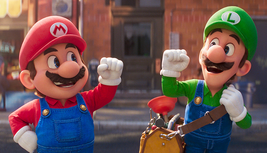 Super Mario et Castle. Les options de visionnage en mai