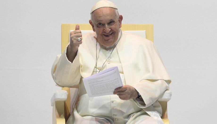 Le pape réfléchit à "l'importance de prendre soin de ses racines".