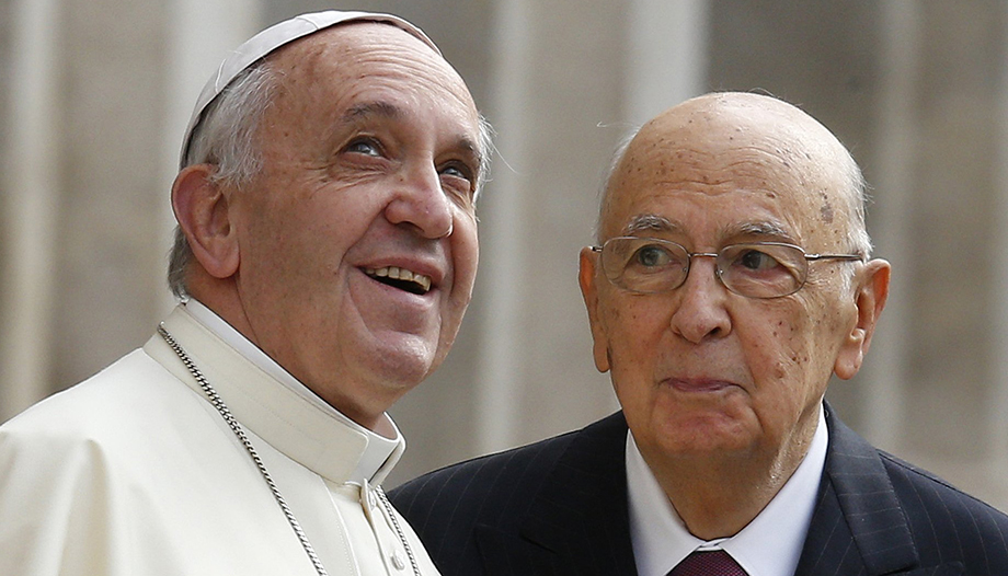 Giorgio Napolitano. Jego relacje z Benedyktem XVI i Franciszkiem 