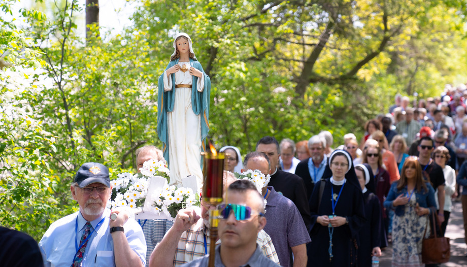 Nostra Signora di Campione, l'apparizione della Madonna negli USA
