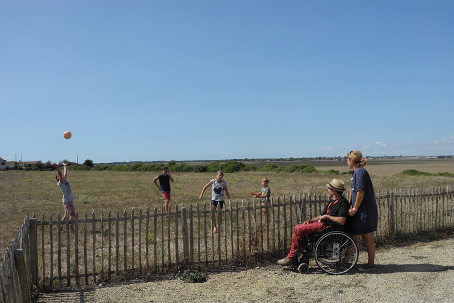 Das Ehepaar Barut mit seinen Kindern