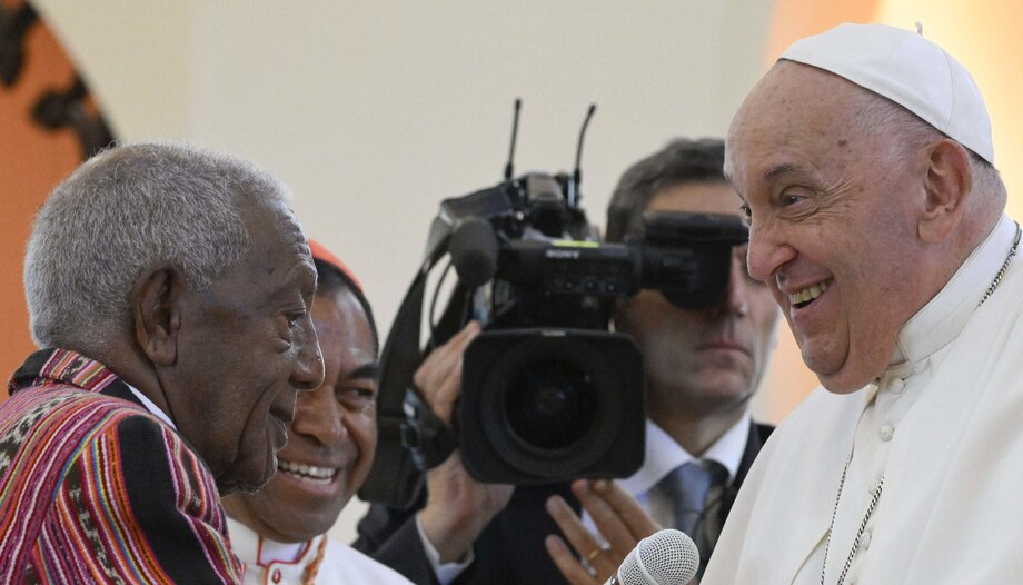 Pope Francis promotes evangelization in East Timor