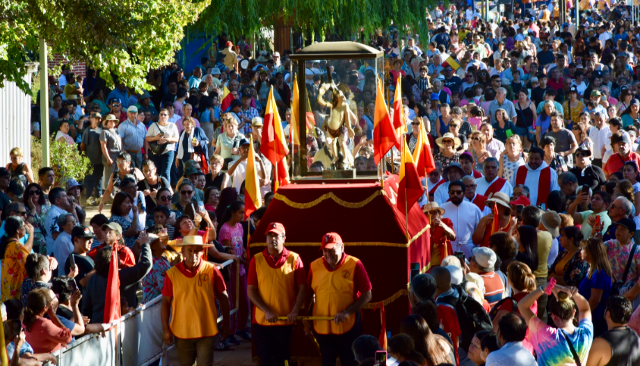 Thousands of faithful congregate in Yumbel to honor Saint Sebastian