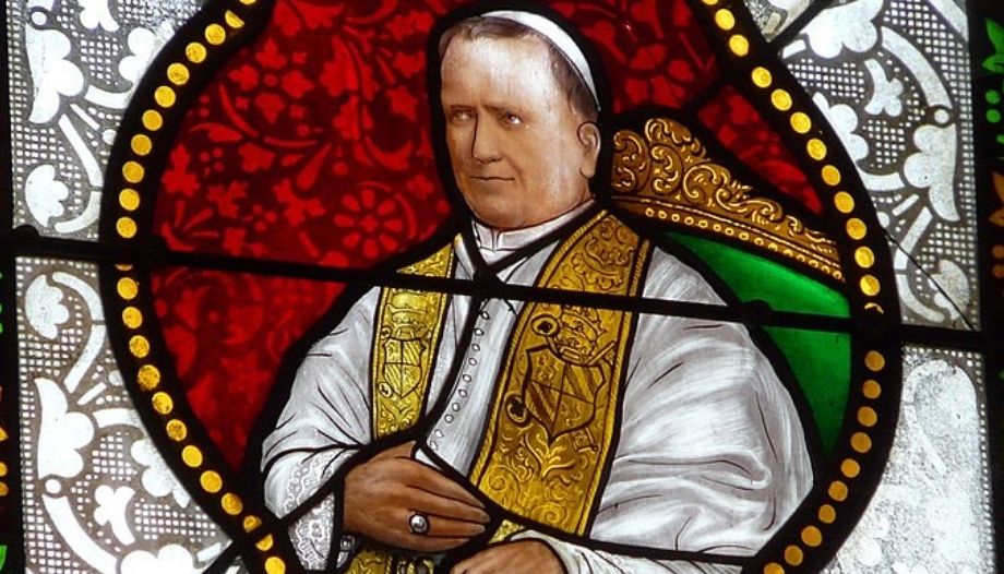 Der selige Pius IX., Papst, und der heilige Richard von Wessex, Laie