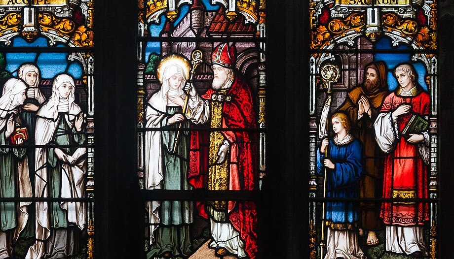 Heilige Brigid von Kildare, Äbtissin und Mitpatronin von Irland