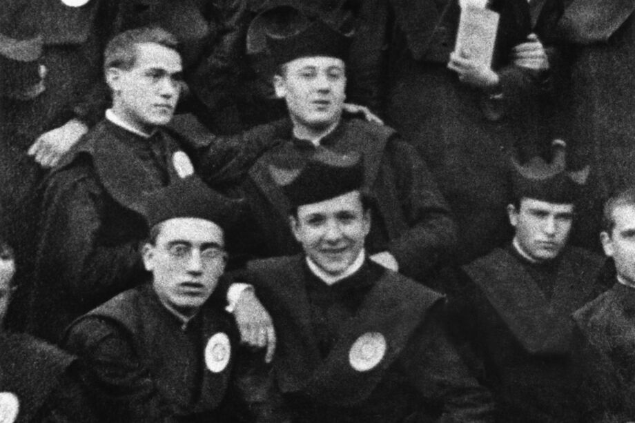 St. Josemaría at the Seminary of San Carlos, Saragossa (Spain)October, 1922