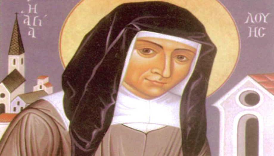 St. Louise de Marillac, co-foundress of the Daughters of Charity