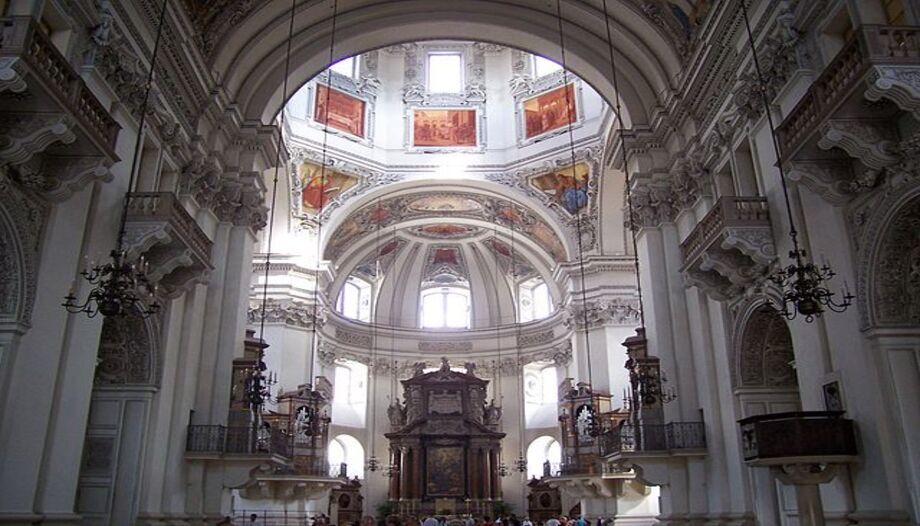 Catedral de Salzburgo (Áustria).