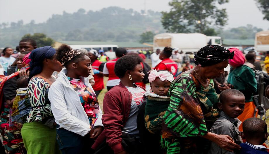 DR Congo displaced.