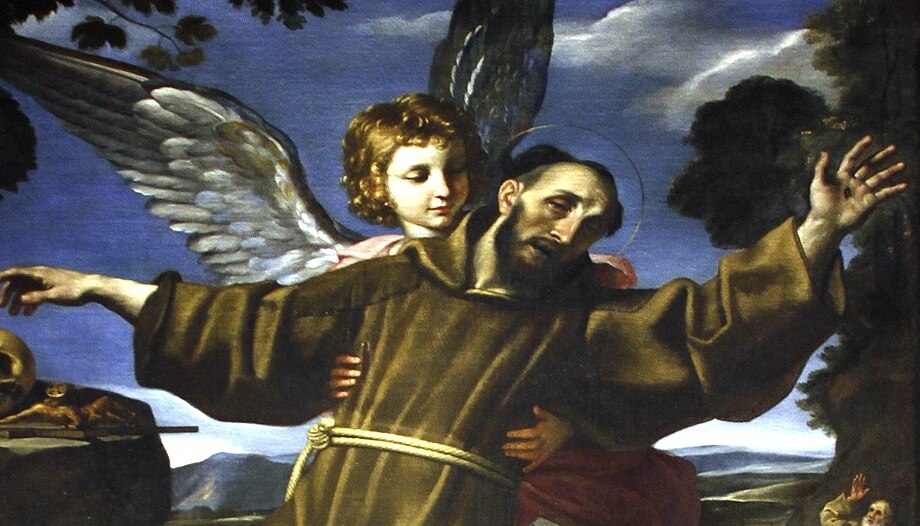 Der heilige Crispinus von Viterbo.