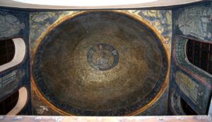 São Victor na cúpula da Basílica de Santo Ambrósio, em Milão.