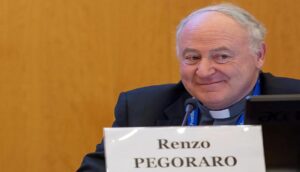 Renzo Pegoraro, president of the Pontifical Academy for Life.