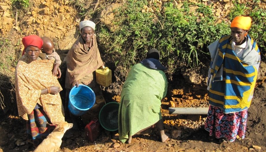 Les femmes burundaises en Afrique.