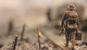 Soldier warfare.