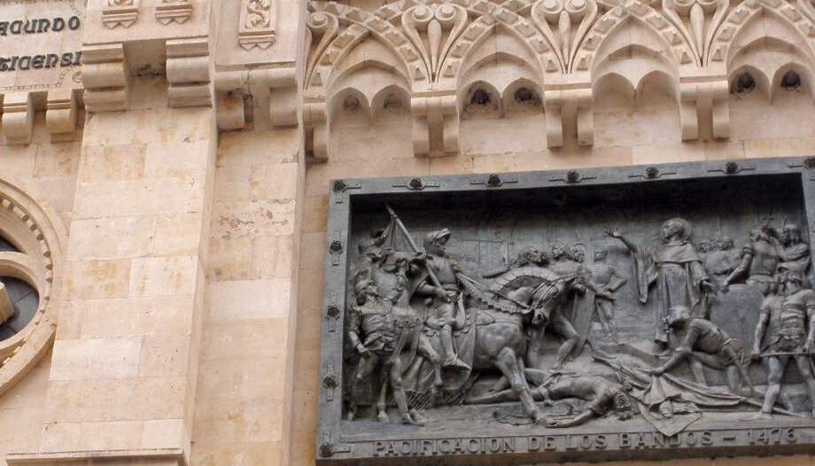 Der heilige Leo III., Papst, und der heilige Johannes von Sahagun, Augustiner