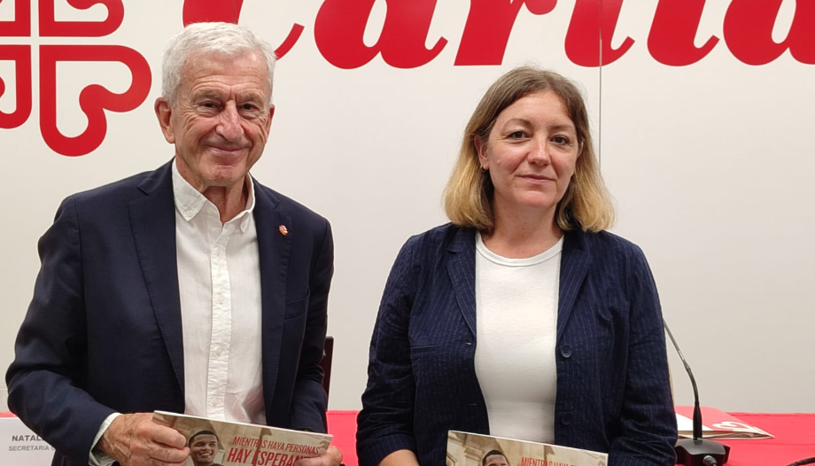 Caritas Spain has assisted 80% of irregular immigrants in the last year.